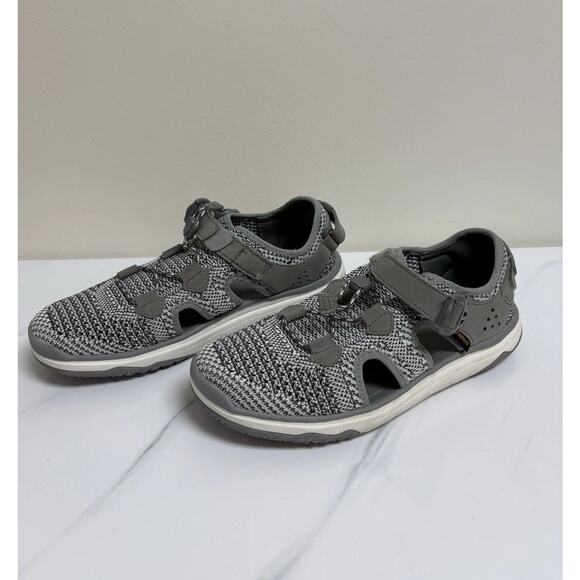 Teva Terra-Float Travel Knit Water Shoes Women Size 8 Gray - Picture 2 of 7